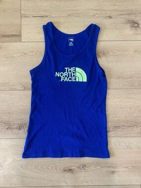 The North Face Electric Blue Logo Tank Top